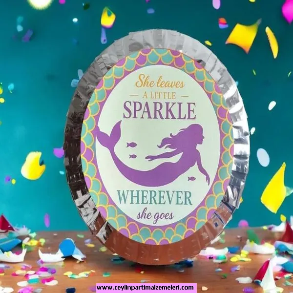 Deniz Kızı Temalı Pinyata